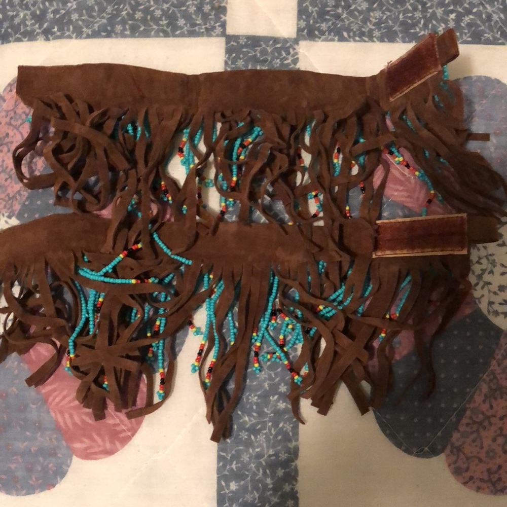 Boot/Sandal wraps Aztec Design - Picture 3 of 3